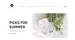 Desktop Screenshot of malloryshelterjewelry.com